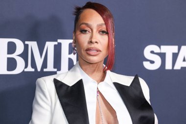 La Anthony, Los Angeles 'taki STARZ' ın 'BMF' (Siyah Mafya Ailesi) galasına 29 Şubat 2024 'te Hollywood Atletizm Kulübü' nde gerçekleştirildi.. 