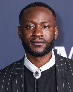 Michael Oloede, Los Angeles 'taki STARZ' ın 'BMF' (Siyah Mafya Ailesi) prömiyerine 29 Şubat 2024 'te Hollywood Atletizm Kulübü' nde gerçekleştirildi..