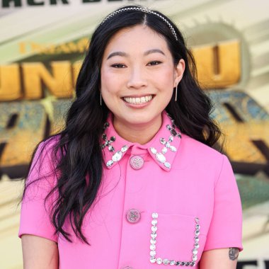 Awkwafina, 3 Mart 2024 'te Los Angeles, Kaliforniya, ABD' de bulunan AMC 'de düzenlenen Dreamworks Animasyon ve Universal Pictures' Kung Fu Panda 4 'ün dünya prömiyerine geldi.. 