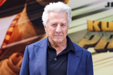 Dustin Hoffman arrives at the World Premiere Of DreamWorks Animation And Universal Pictures' 'Kung Fu Panda 4' held at AMC The Grove 14 on March 3, 2024 in Los Angeles, California, United States.  clipart