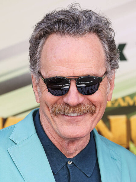 Bryan Cranston arrives at the World Premiere Of DreamWorks Animation And Universal Pictures' 'Kung Fu Panda 4' held at AMC The Grove 14 on March 3, 2024 in Los Angeles, California, United States. 