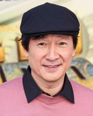 Ke Huy Quan, 3 Mart 2024 'te Amerika Birleşik Devletleri' nin Kaliforniya eyaletinin Los Angeles şehrinde düzenlenen AMC 'deki Dreamworks Animasyon ve Universal Pictures' Kung Fu Panda 4 'ün dünya prömiyerine geldi.. 