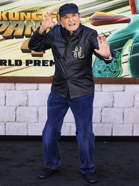 James Hong arrives at the World Premiere Of DreamWorks Animation And Universal Pictures' 'Kung Fu Panda 4' held at AMC The Grove 14 on March 3, 2024 in Los Angeles, California, United States. 
