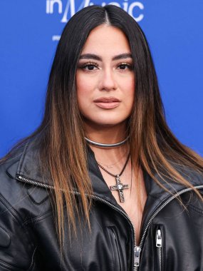 Ally Brooke wearing Khy arrives at the 2024 Billboard Women In Music held at the YouTube Theater at SoFi Stadium on March 6, 2024 in Inglewood, Los Angeles, California, United States. clipart