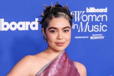 Aulii Cravalho, 6 Mart 2024 'te Inglewood, Los Angeles, Kaliforniya, ABD' deki SoFi Stadyumu 'ndaki YouTube tiyatrosunda düzenlenen 2024 Billboard Women in Music' e ulaştı..