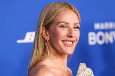 Gaurav Gupta giyen Ellie Goulding, 6 Mart 2024 'te Inglewood, Los Angeles, Kaliforniya, ABD' deki SoFi Stadyumu 'ndaki YouTube Tiyatrosu' nda düzenlenen 2024 Billboard Women in Music 'e geldi..