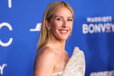 Gaurav Gupta giyen Ellie Goulding, 6 Mart 2024 'te Inglewood, Los Angeles, Kaliforniya, ABD' deki SoFi Stadyumu 'ndaki YouTube Tiyatrosu' nda düzenlenen 2024 Billboard Women in Music 'e geldi..