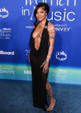 GloRilla, 6 Mart 2024 'te Inglewood, Los Angeles, Kaliforniya, ABD' deki SoFi Stadyumu 'ndaki YouTube Tiyatrosu' nda düzenlenen 2024 Billboard Women in Music 'e ulaştı..