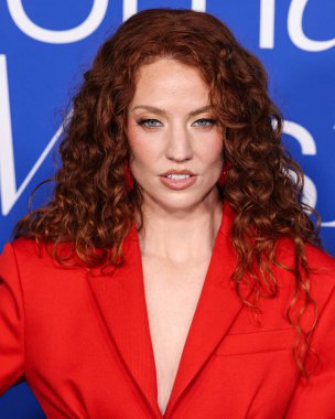 Jess Glynne arrives at the 2024 Billboard Women In Music held at the YouTube Theater at SoFi Stadium on March 6, 2024 in Inglewood, Los Angeles, California, United States. clipart