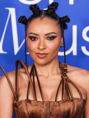 Kat Graham, 6 Mart 2024 tarihinde Inglewood, Los Angeles, Kaliforniya, ABD 'deki SoFi Stadyumu' ndaki YouTube Tiyatrosu 'nda düzenlenen 2024 Billboard Women in Music' e ulaştı..