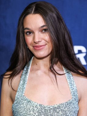 Ally Lewber, 10 Mart 2024 'te Spago Beverly Hills' de düzenlenen Rob Lowe 'un ev sahipliğini yaptığı Oscar İzleme Partisi 2024' teki DIRECTV Streaming With The Stars 'a ulaştı.. 