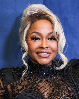 Phaedra Parks, 10 Mart 2024 tarihinde Spago Beverly Hills 'de düzenlenen Rob Lowe' un ev sahipliğini yaptığı Oscar İzleme Partisi 2024 tarihli DIRECTV Streaming with The Stars, Los Angeles, ABD. 