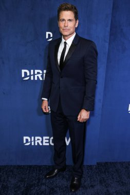 Rob Lowe, 10 Mart 2024 'te Spago Beverly Hills' te düzenlenen Rob Lowe 'un ev sahipliğini yaptığı Oscar İzleme Partisi 2024' teki DIRECTV Streaming with The Stars 'a ulaştı.. 