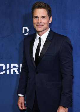 Rob Lowe, 10 Mart 2024 'te Spago Beverly Hills' te düzenlenen Rob Lowe 'un ev sahipliğini yaptığı Oscar İzleme Partisi 2024' teki DIRECTV Streaming with The Stars 'a ulaştı.. 
