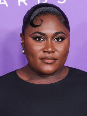 Danielle Brooks arrives at the 55th Annual NAACP Image Awards held at the Shrine Auditorium and Expo Hall on March 16, 2024 in Los Angeles, California, United States. clipart