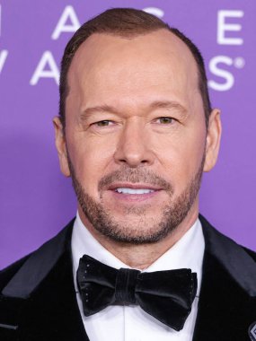 Donnie Wahlberg, 16 Mart 2024 'te ABD' nin Kaliforniya eyaletinin Los Angeles şehrinde düzenlenen Shrine Konser Salonu ve Fuar Salonu 'nda düzenlenen 55..
