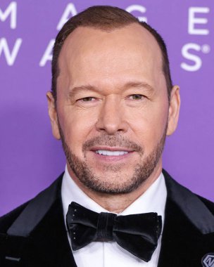 Donnie Wahlberg, 16 Mart 2024 'te ABD' nin Kaliforniya eyaletinin Los Angeles şehrinde düzenlenen Shrine Konser Salonu ve Fuar Salonu 'nda düzenlenen 55..
