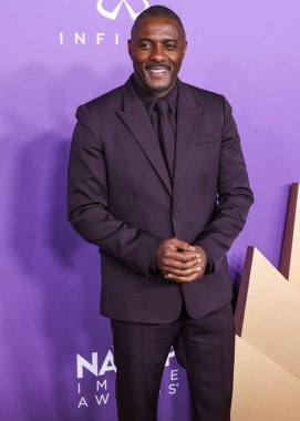 Idris Elba, 16 Mart 2024 'te ABD' nin Kaliforniya eyaletinin Los Angeles kentindeki Shrine Auditorium ve Expo Hall 'da düzenlenen 55..