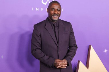 Idris Elba, 16 Mart 2024 'te ABD' nin Kaliforniya eyaletinin Los Angeles kentindeki Shrine Auditorium ve Expo Hall 'da düzenlenen 55..