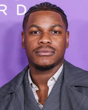 John Boyega, 16 Mart 2024 'te ABD' nin Kaliforniya eyaletinin Los Angeles kentindeki Shrine Oditoryumu ve Fuar Salonu 'nda düzenlenen 55..