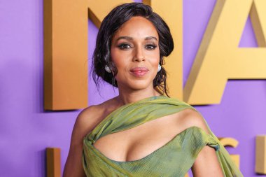 Kerry Washington, 16 Mart 2024 'te ABD' nin Kaliforniya eyaletinin Los Angeles kentindeki Shrine Oditoryumu ve Fuar Salonu 'nda düzenlenen 55..