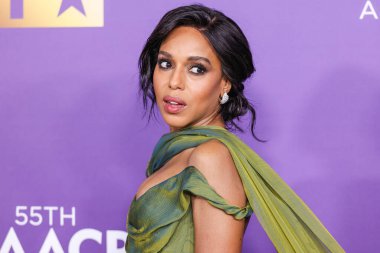 Kerry Washington, 16 Mart 2024 'te ABD' nin Kaliforniya eyaletinin Los Angeles kentindeki Shrine Oditoryumu ve Fuar Salonu 'nda düzenlenen 55..