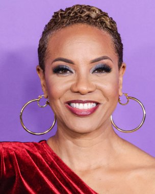 MC Lyte, 16 Mart 2024 'te ABD' nin Kaliforniya eyaletinin Los Angeles kentindeki Shrine Oditoryumu ve Fuar Salonu 'nda düzenlenen 55..
