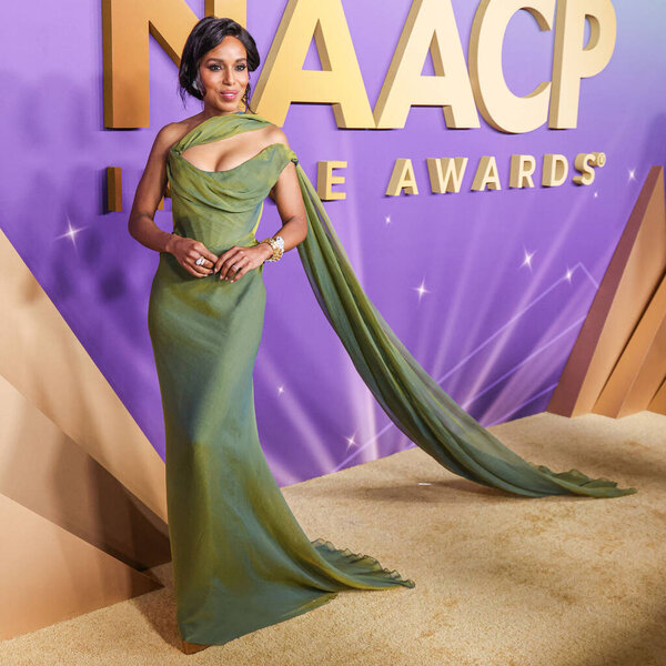 Kerry Washington arrives at the 55th Annual NAACP Image Awards held at the Shrine Auditorium and Expo Hall on March 16, 2024 in Los Angeles, California, United States.