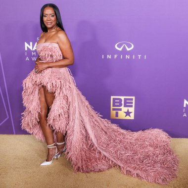 Tonesa Welch, 16 Mart 2024 'te ABD' nin Kaliforniya eyaletinin Los Angeles şehrinde düzenlenen Shrine Konser Salonu ve Fuar Salonu 'nda düzenlenen 55..