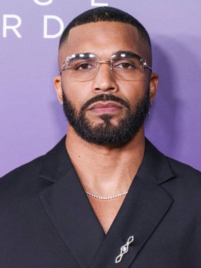 Tyler Lepley, 16 Mart 2024 'te ABD' nin Kaliforniya eyaletinin Los Angeles kentindeki Shrine Konser Salonu 'nda düzenlenen 55..