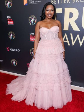 Hailey Kilgore, 30 Mart 2024 'te Beverly Hilton Hotel' de düzenlenen 10. Geleneksel Gerçek Ödülleri 'ne katılıyor. (Fotoğraf: Xavier Collin / Image Press Agency)