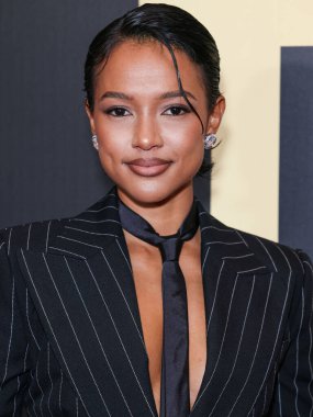 Karrueche Tran, 30 Mart 2024 'te Beverly Hilton Oteli' nde düzenlenen 10. Geleneksel Gerçek Ödülleri 'ne geliyor.. 