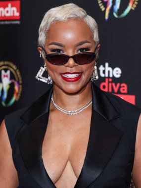 LeToya Luckett, 30 Mart 2024 'te Beverly Hilton Oteli' nde düzenlenen 10. Geleneksel Gerçek Ödülleri 'ne geliyor.. 