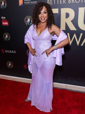 Wendy Raquel Robinson, 30 Mart 2024 'te Beverly Hilton Hotel' de düzenlenen 10. Geleneksel Gerçek Ödülleri 'ne katılıyor. (Fotoğraf: Xavier Collin / Image Press Agency)