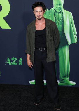 Gavin Leatherwood, 2 Nisan 2024 'te Los Angeles, Kaliforniya, ABD' deki Akademi Sinema Müzesi 'nde düzenlenen A24 İç Savaş Özel Gösterimi' ne geldi..