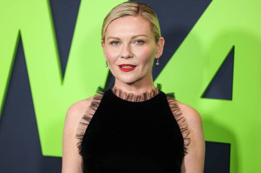 Kirsten Dunst, 2 Nisan 2024 'te Los Angeles, Kaliforniya, ABD' deki Akademi Sinema Müzesi 'nde düzenlenen A24 İç Savaş Özel Gösterimi' ne geldi..