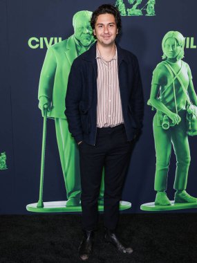 Nat Wolff, 2 Nisan 2024 'te Los Angeles, Kaliforniya, ABD' deki Akademi Sinema Müzesi 'nde düzenlenen A24 İç Savaş Özel Gösterimi' ne geldi..