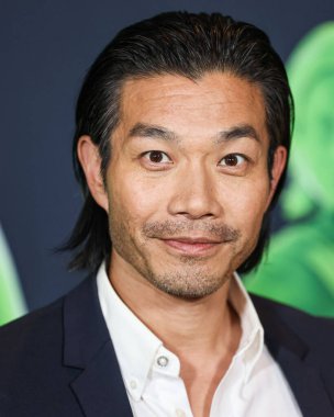 Nelson Lee, 2 Nisan 2024 'te Los Angeles, Kaliforniya, ABD' deki Akademi Sinema Müzesi 'nde düzenlenen A24 İç Savaş Özel Gösterimi' ne geldi..