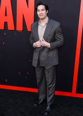 Desmond Chiam, 3 Nisan 2024 'te Hollywood, Los Angeles, Kaliforniya, ABD' deki TCL Çin Tiyatrosu IMAX 'te düzenlenen Universal Pictures' Monkey Man 'in Los Angeles galasına geldi..