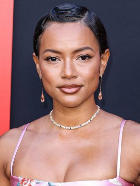 Karrueche Tran, Los Angeles Universal Pictures 'Monkey Man' in Los Angeles 'taki galasına 3 Nisan 2024' te Hollywood, Los Angeles, Kaliforniya, ABD 'deki TCL Çin Tiyatrosu IMAX' te geldi..