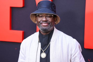 Lil Rel Howery, 3 Nisan 2024 'te Hollywood, Los Angeles, Kaliforniya, ABD' de bulunan TCL Çin Tiyatrosu IMAX 'te düzenlenen Universal Pictures' Monkey Man 'in Los Angeles galasına geldi..