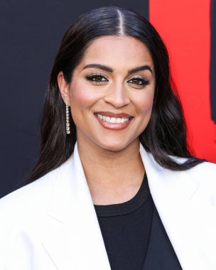 Lilly Singh, 3 Nisan 2024 'te Hollywood, Los Angeles, Kaliforniya, ABD' deki TCL Çin Tiyatrosu IMAX 'te düzenlenen Universal Pictures' Monkey Man 'in Los Angeles galasına geldi..