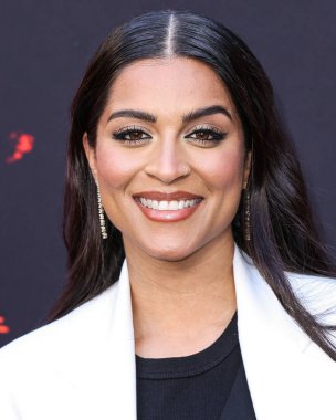 Lilly Singh, 3 Nisan 2024 'te Hollywood, Los Angeles, Kaliforniya, ABD' deki TCL Çin Tiyatrosu IMAX 'te düzenlenen Universal Pictures' Monkey Man 'in Los Angeles galasına geldi..