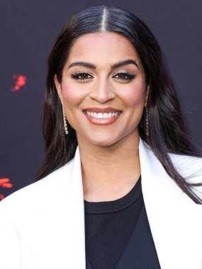 Lilly Singh, 3 Nisan 2024 'te Hollywood, Los Angeles, Kaliforniya, ABD' deki TCL Çin Tiyatrosu IMAX 'te düzenlenen Universal Pictures' Monkey Man 'in Los Angeles galasına geldi..