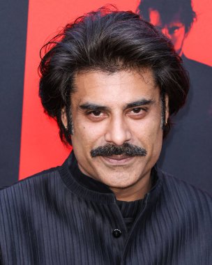 Sikandar Kher arrives at the Los Angeles Premiere Of Universal Pictures 'Monkey Man' held at the TCL Chinese Theatre IMAX on April 3, 2024 in Hollywood, Los Angeles, California, United States.  clipart