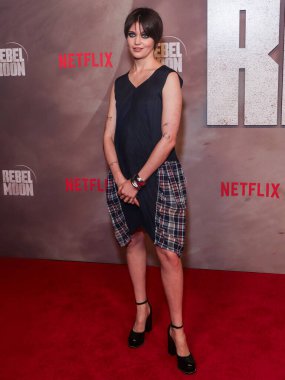 Elise Duffy Netflix 'in' Rebel Moon - Bölüm 2 - 'Rebel Moon' - 'İsyanın Şarkıları' Albüm Başlatma etkinliği 3 Nisan 2024 'te Queens, New York, New York, ABD' de gerçekleştirildi..