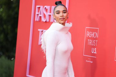 Alexandra Shipp Moda Vakfı 'na geldi. Ödül 2024, 9 Nisan 2024 'te Beverly Hills, Los Angeles, Kaliforniya, ABD' de bir özel konutta düzenlendi..