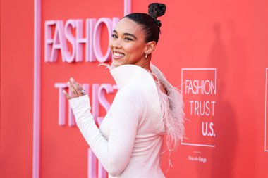 Alexandra Shipp Moda Vakfı 'na geldi. Ödül 2024, 9 Nisan 2024 'te Beverly Hills, Los Angeles, Kaliforniya, ABD' de bir özel konutta düzenlendi..