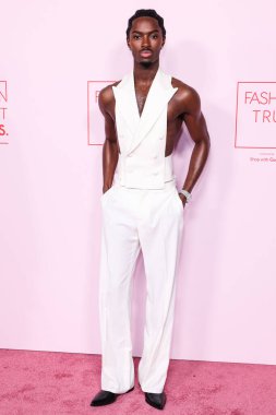 Alton Mason arrives at the Fashion Trust U.S. Awards 2024 held at a Private Residence on April 9, 2024 in Beverly Hills, Los Angeles, California, United States. clipart