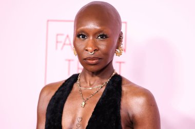 Cynthia Erivo Moda Vakfı 'na geliyor. Ödül 2024, 9 Nisan 2024 'te Beverly Hills, Los Angeles, Kaliforniya, ABD' de bir özel konutta düzenlendi..